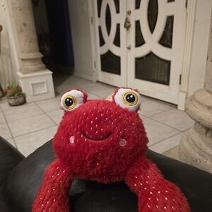 Camila The Hermit Crab Red Plush
